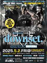 downset JAPAN TOUR