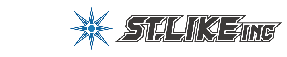 株式会社スト・ライク英語ロゴ